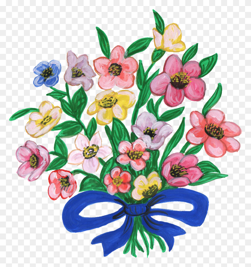 1138x1215 Flower Bouquet Format Flowers Clipart, Graphics, Floral Design HD PNG Download