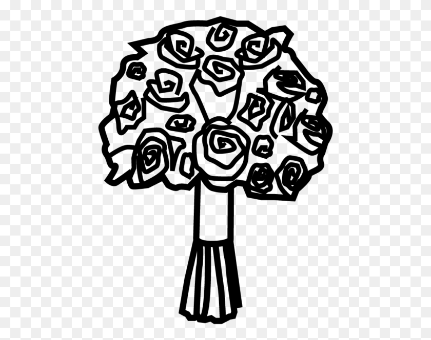 459x604 Flower Bouquet Illustration, Gray, World Of Warcraft HD PNG Download