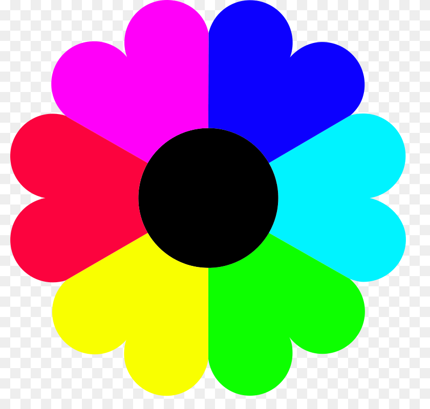 Flower Clip Art Colorful, Daisy, Graphics, Plant, Light PNG