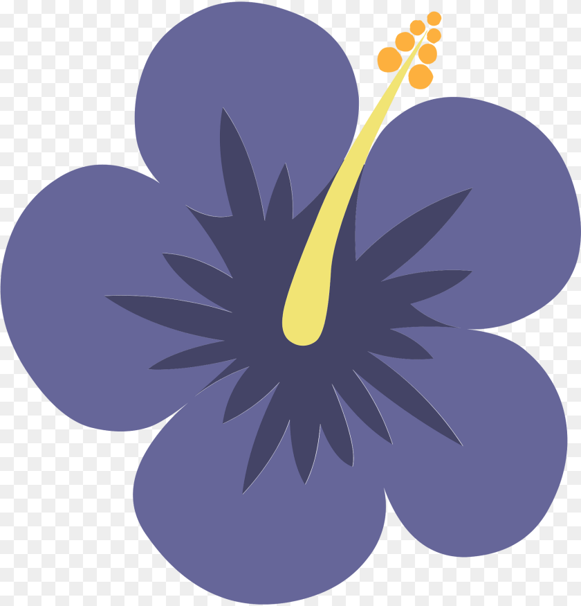 Flower Clipart, Plant, Hibiscus Sticker PNG