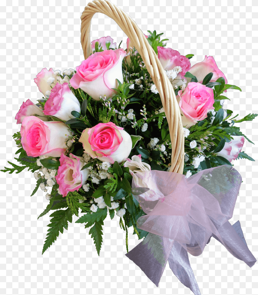 Flower I Basket, Flower Arrangement, Flower Bouquet, Plant, Rose Sticker PNG