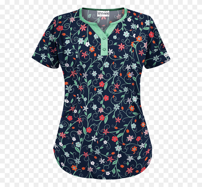 579x718 Flower Patch Day Dress, Pattern, Clothing, Apparel HD PNG Download