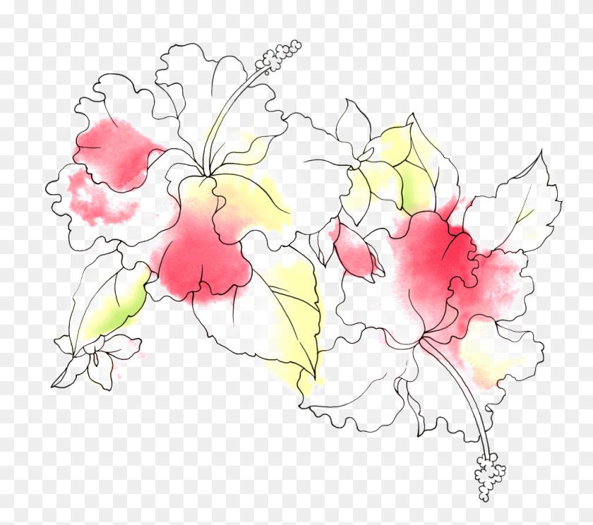 1008x885 Цветочный Узор Цветочный Узор, Растение, Цветок, Карта Hd Png Скачать
