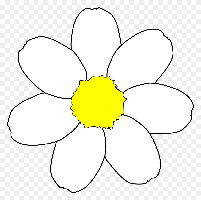 3297x3284 Цветок Лепесток Клипарт Изображение Прозрачная Библиотека Цветочный Шаблон 7 Лепестков, Растение, Цветение, Воздушный Шар Png Скачать