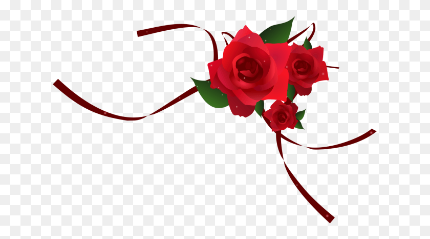 635x406 Цветок Красные Розы Границы, Роза, Растение, Цветение Hd Png Скачать