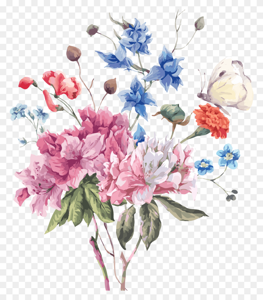 1011x1164 Цветок Стоковая Фотография Иллюстрация, Растение, Графика Hd Png Скачать