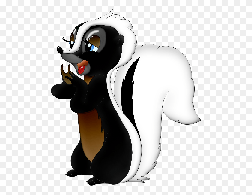 504x589 Flower The Skunk Clipart, Toy, Animal, Mammal HD PNG Download