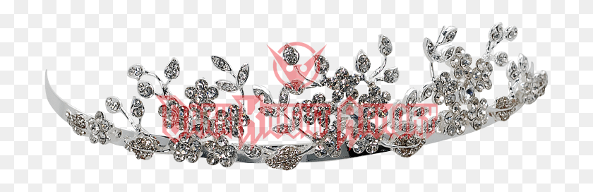 715x212 Flower Tiara, Jewelry, Accessories, Accessory HD PNG Download
