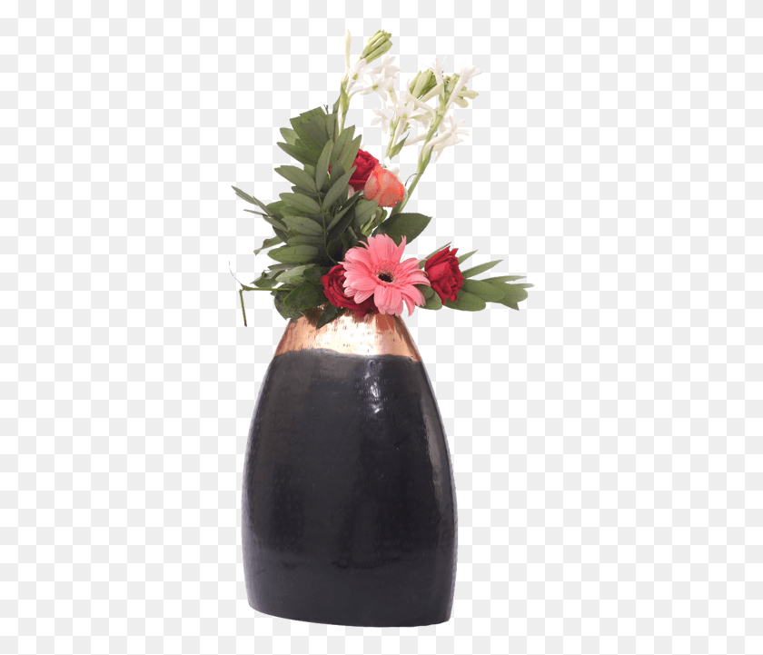 338x661 Flower Vase Bouquet, Plant, Milk, Beverage HD PNG Download