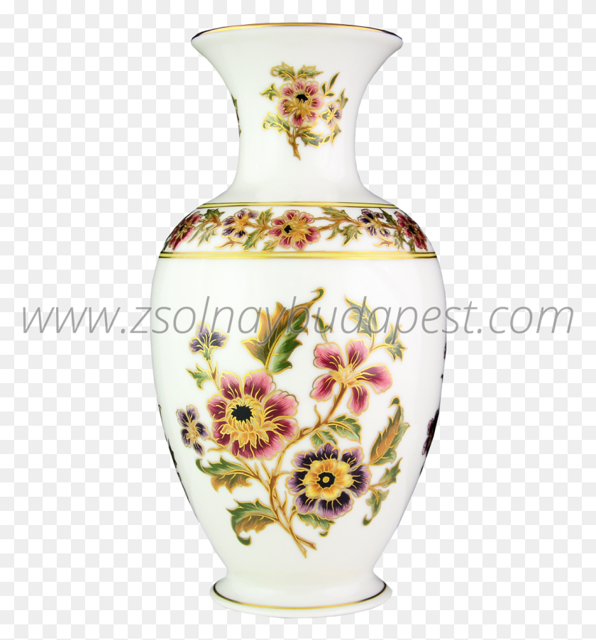 1097x1185 Flower Vase With 18k GoldClass Img Responsive, Porcelain, Pottery HD PNG Download