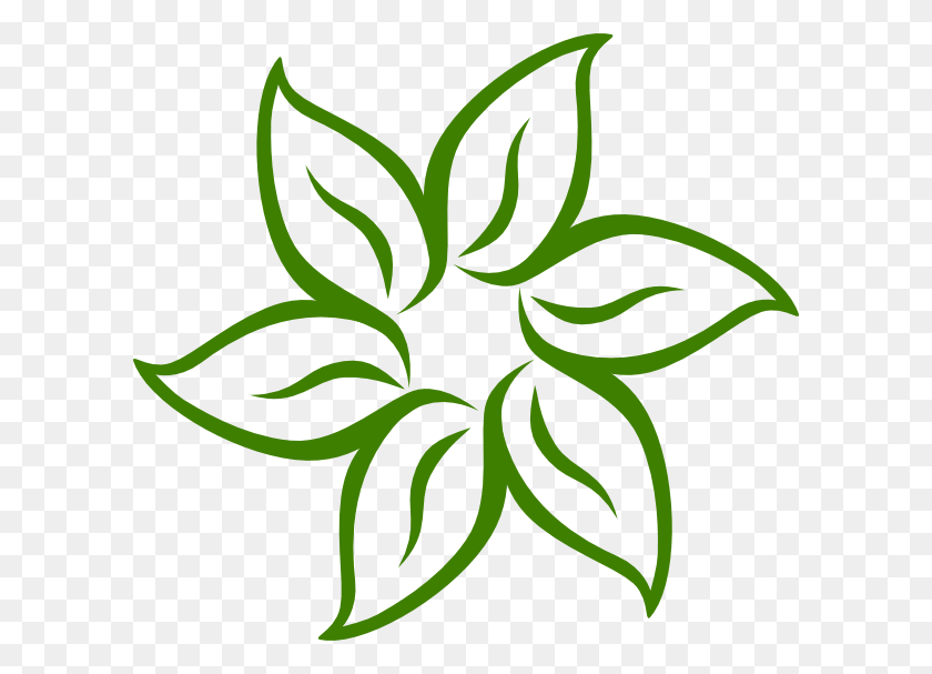 600x547 Flor Png / Verde, Símbolo, Logotipo, Marca Registrada Hd Png