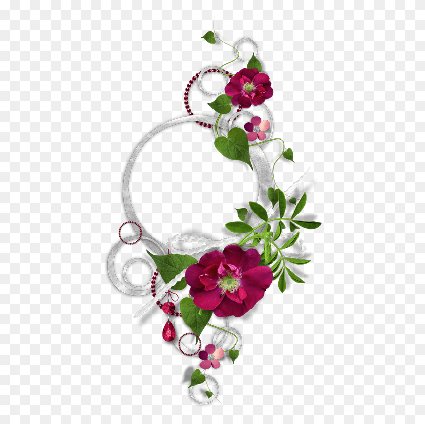 434x777 Flower Wallpaper Eminem Decoupage Borders And Frames Dil Se Good Night Ji, Plant, Blossom, Rose HD PNG Download