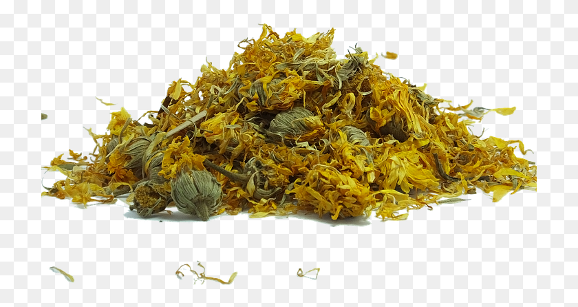 721x386 Flowers Calendula Yellow Herbal Bloom Dried Lanov Vrecko Na Chlieb, Plant, Produce, Food HD PNG Download