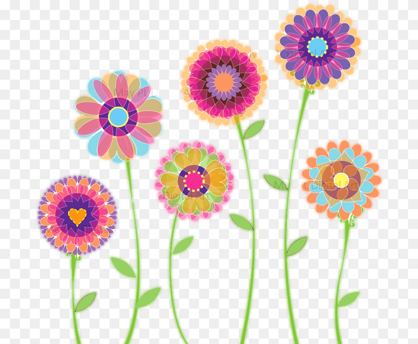 701x691 Flowers Clip Art, Dahlia, Daisy, Flower, Plant Clipart PNG