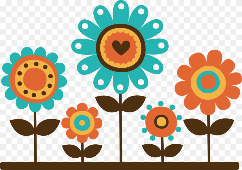 Flowers Draw Children, Art, Plant, Pattern, Graphics Sticker PNG