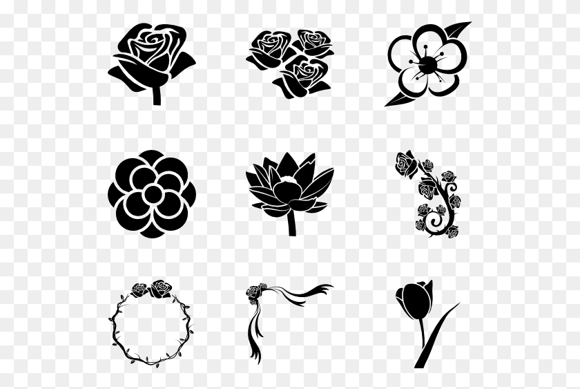 529x503 Flores Png / Icono De La Flor Png