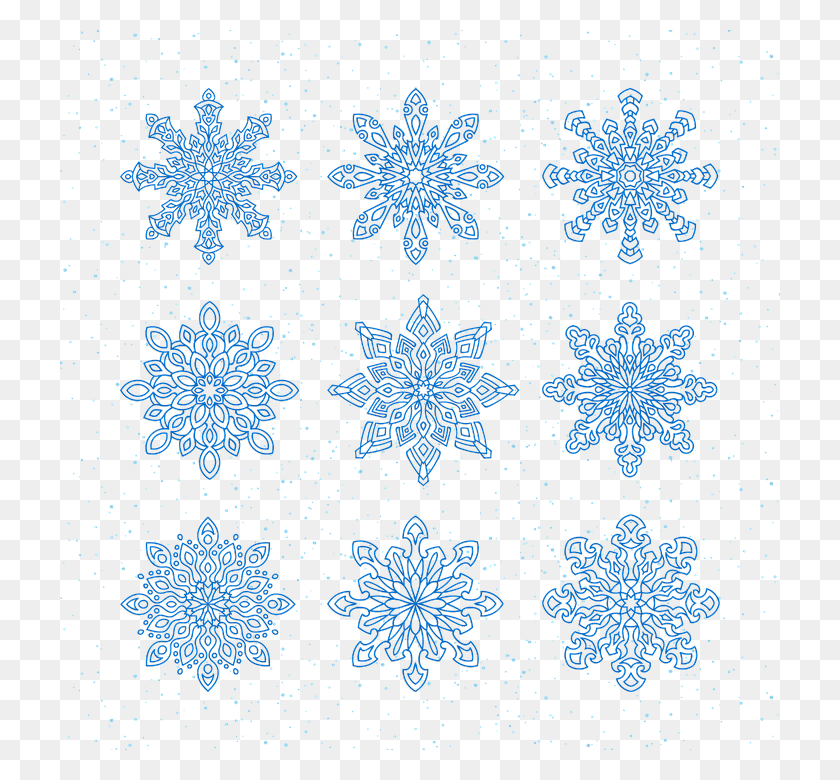 720x720 Flowers For Corel Draw, Snowflake, Outdoors, Rug HD PNG Download