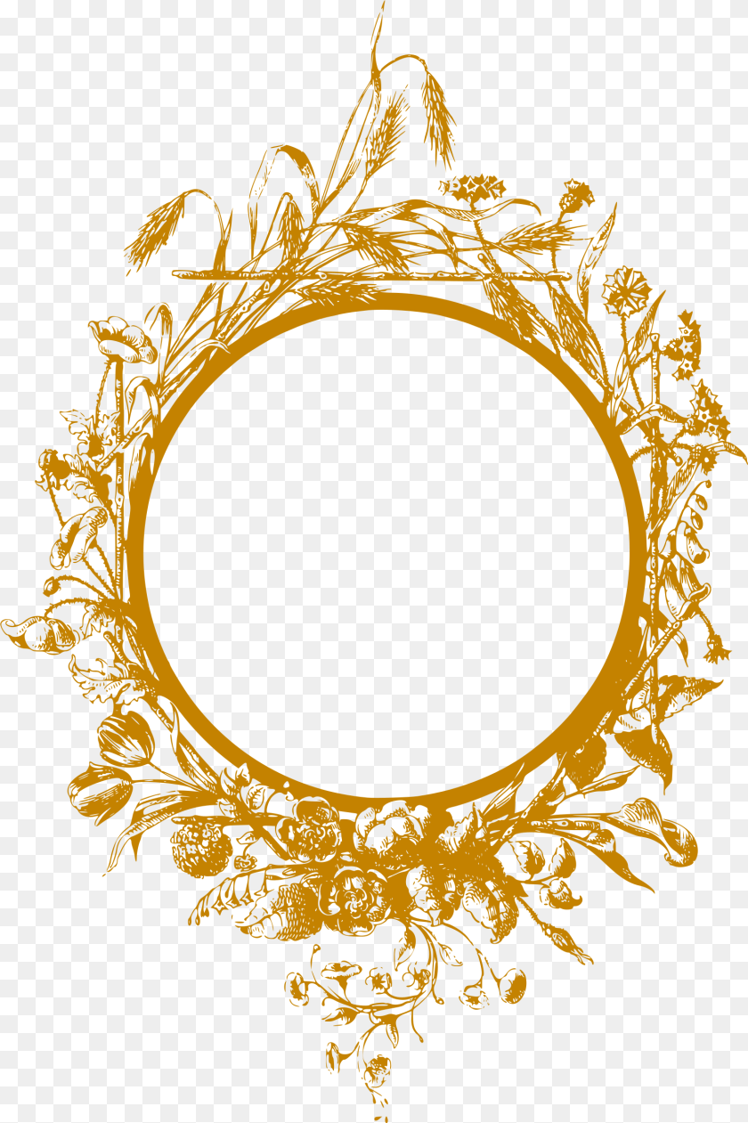 1599x2400 Flowery Frame 2 Clip Arts, Oval, Plant Transparent PNG