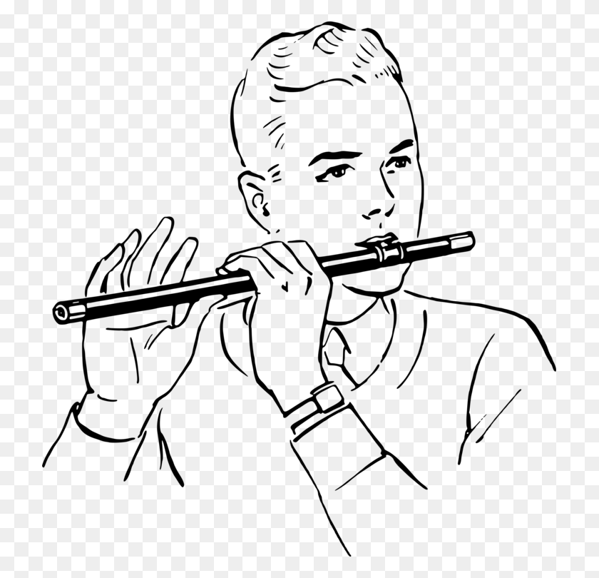 721x750 Flute Black And White Search Result 120 Cliparts For Fifer Clipart, Gray, World Of Warcraft HD PNG Download