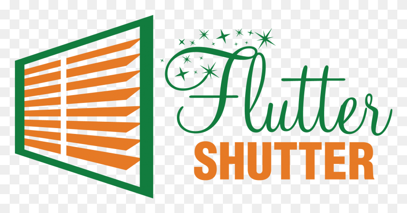 1681x818 Графический Дизайн Логотипа Flutter Shutter, Текст, Алфавит, Слово Hd Png Скачать