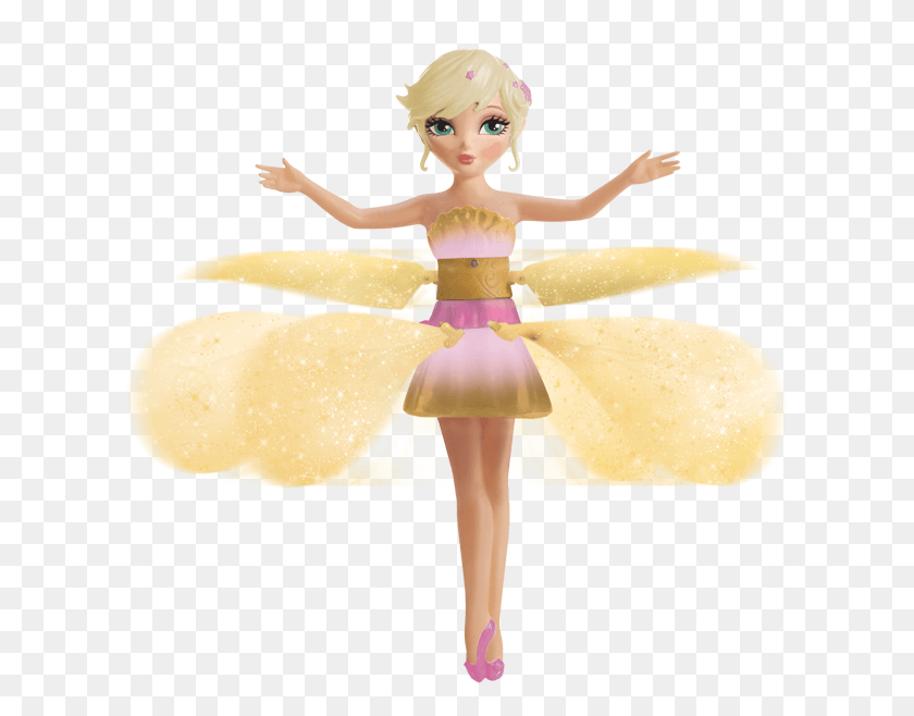 609x598 Flutterbye Fairy, Doll, Toy, Barbie Hd Png