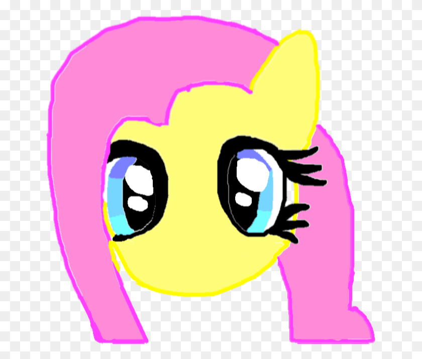 656x655 Fluttershy Cartoon, Label, Text, Graphics HD PNG Download