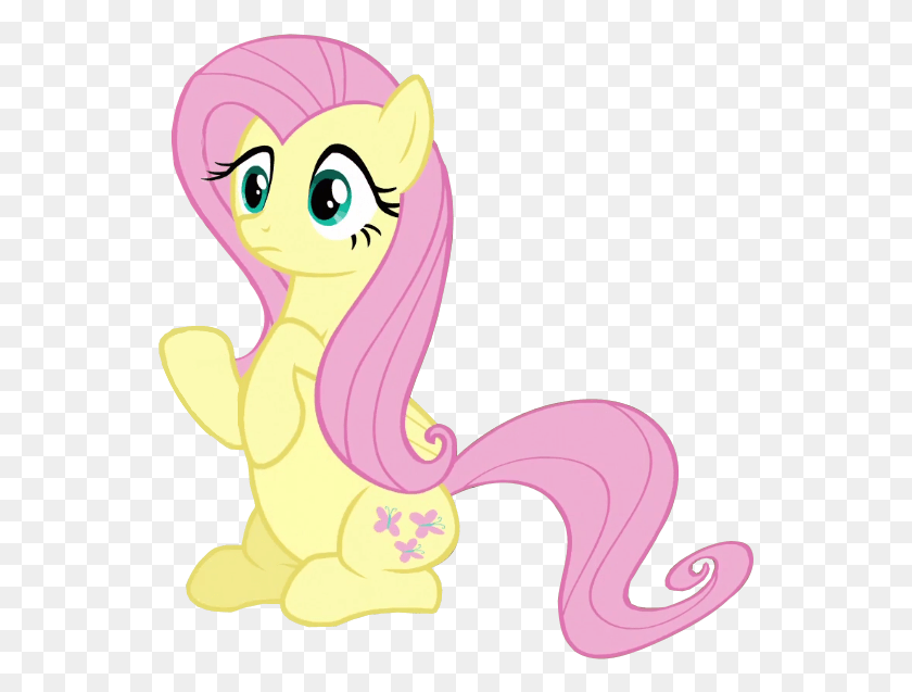 549x577 Fluttershy Transparent Background Cartoon, Toy, Graphics HD PNG Download