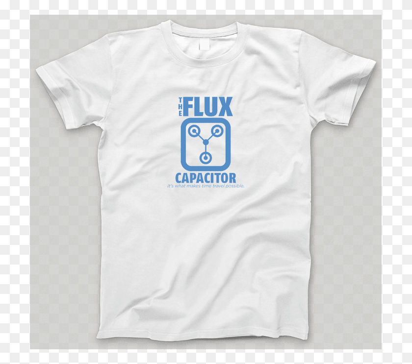 717x683 Flux Capacitor Mini Me Father And Son, Clothing, Apparel, T-shirt HD PNG Download