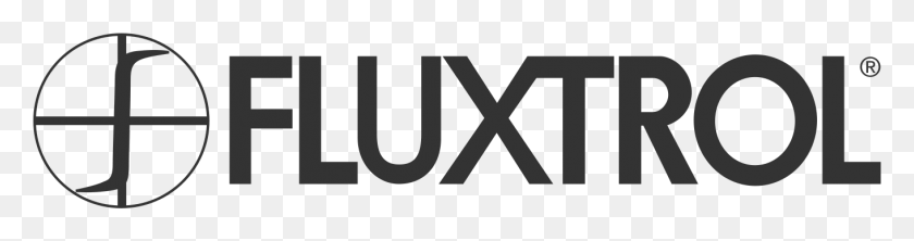 1361x284 Fluxtrol Logo Grey, Word, Text, Label HD PNG Download