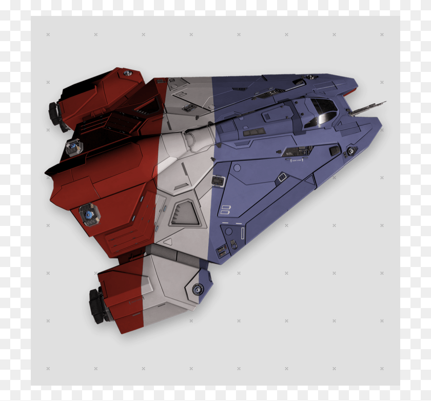 721x721 Fly Your Flag With Pride With This Faulcon Delacy Approved Elite Dangerous Viper Transparent, Spaceship, Aircraft, Vehicle HD PNG Download
