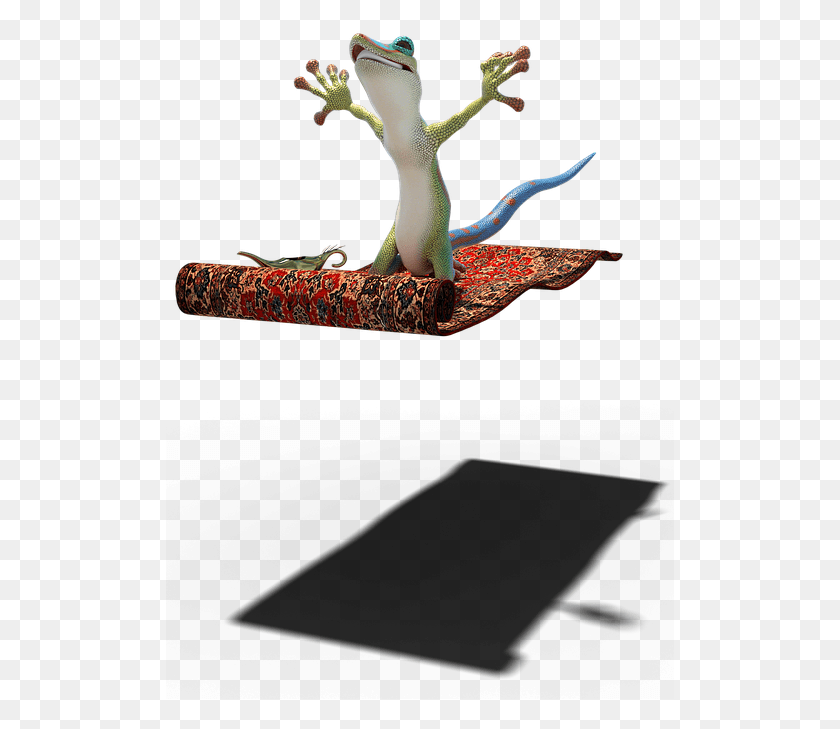 509x669 Flying Carpet Gecko Funny Freedom Animal Fun Gecko Gracioso, Plant, Tree, Photography HD PNG Download
