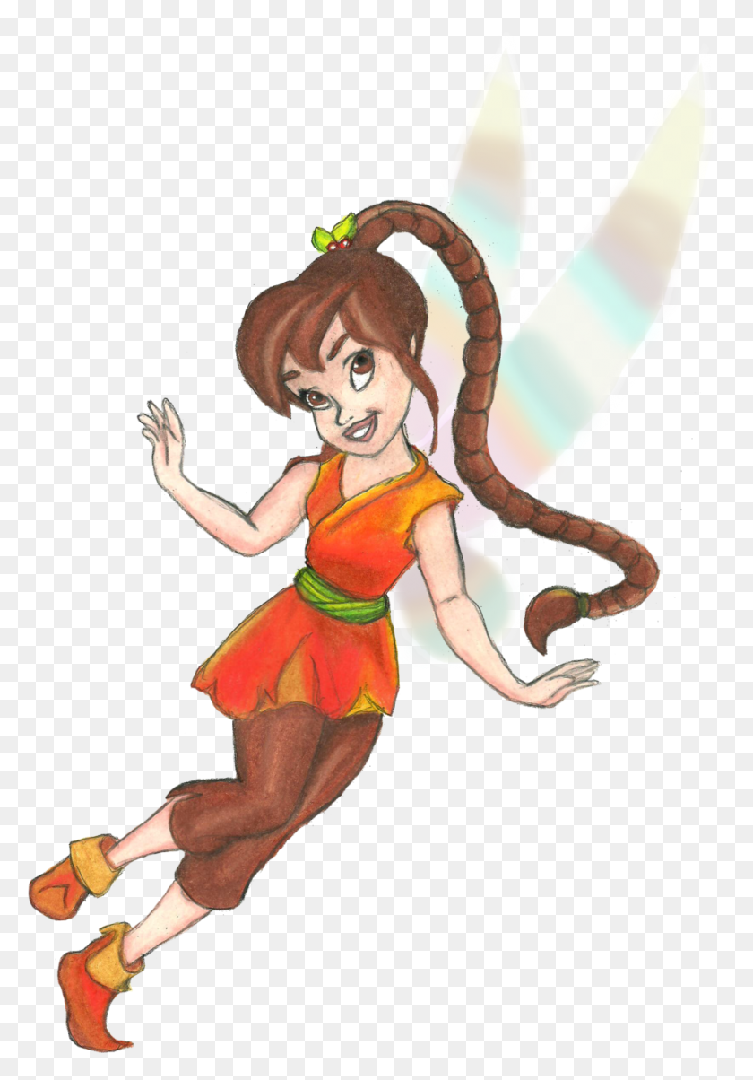 947x1390 Flying Fairy Tinker Bell, Person, Human, Dance Pose HD PNG Download