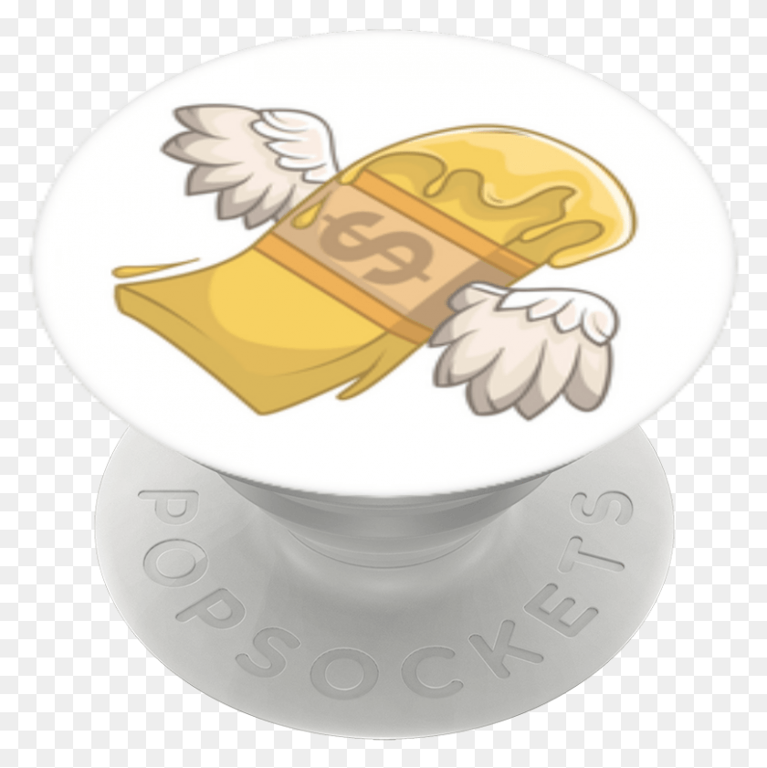 806x808 Flying Money Popsockets Cartoon, Sweets, Food, Confectionery HD PNG Download