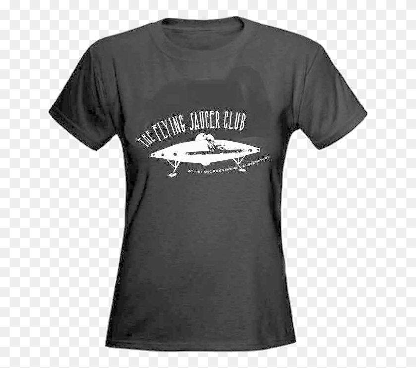 653x683 Flying Saucer Club Camisetas Camisetas Negras, Ropa, Vestimenta, Camiseta Hd Png Descargar
