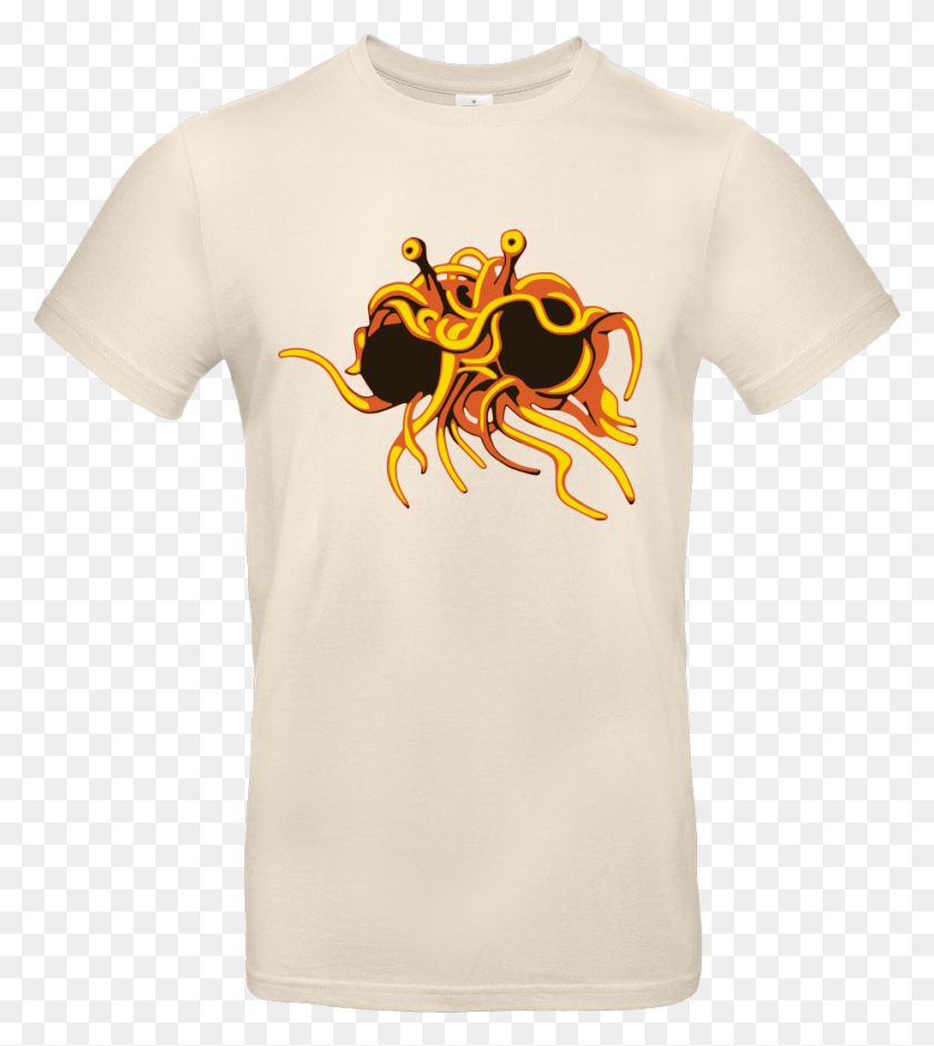 925x1045 Flying Spaghetti Monster T Shirt Bampc Exact Shirt, Clothing, Apparel, T-shirt HD PNG Download