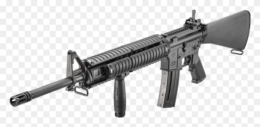 1359x613 Fn 15 Military Collector M16, Gun, Weapon, Weaponry HD PNG Download