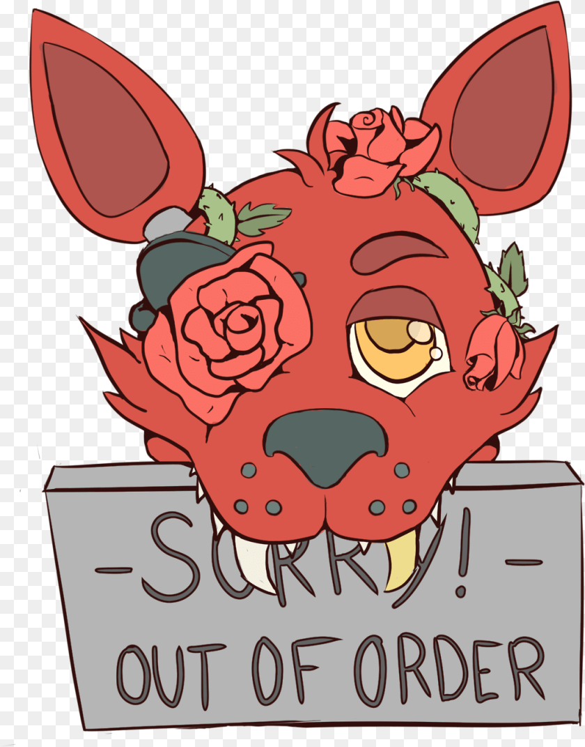 Fnaf Foxy Out Of Order, Publication, Book, Comics, Art PNG