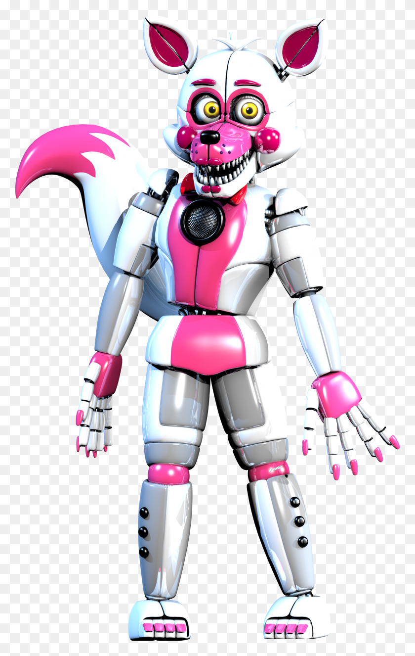 1494x2426 Fnaf Funtime Foxy Model Fnaf Funtime Foxy Model, Toy, Robot HD PNG Download
