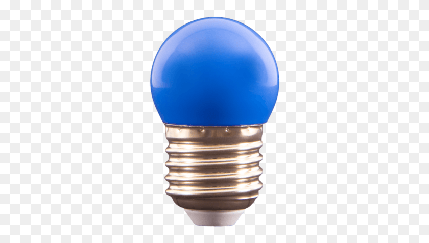 Foco Bombilla Miniatura Globo De Led Azul 1W E27 127V Lampu Neon, Cahaya, B...
