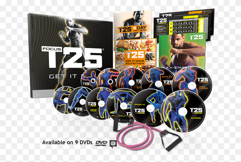 656x505 Focus T25 And Shakeology Challenge Pack T25 Dvd, Person, Human, Disk HD PNG Download