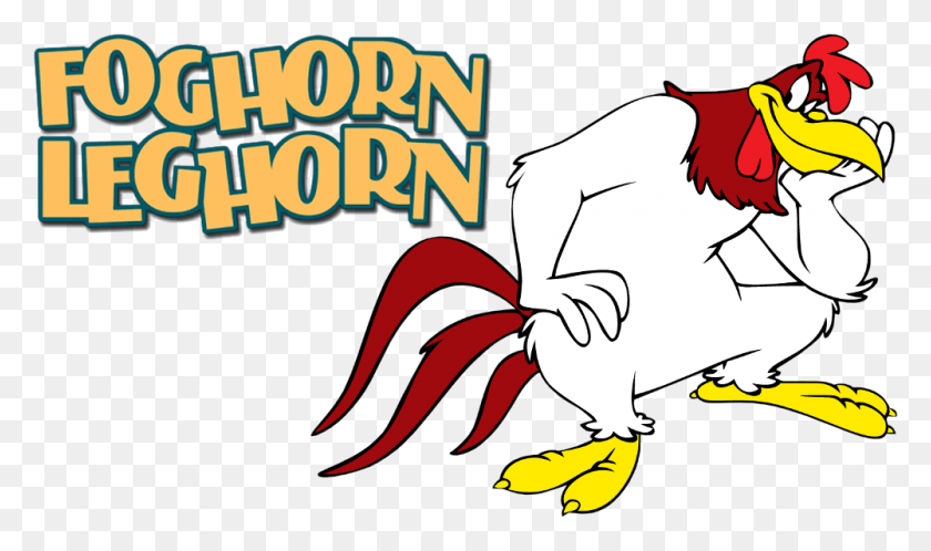 1000x562 Foghorn Leghorn Image Cartoon, Bird, Animal, Person HD PNG Download