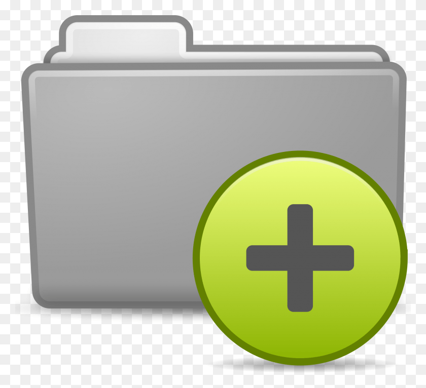2400x2173 Folder Add Icon Folder And Files Icon, Electronics, Camera, Green HD PNG Download