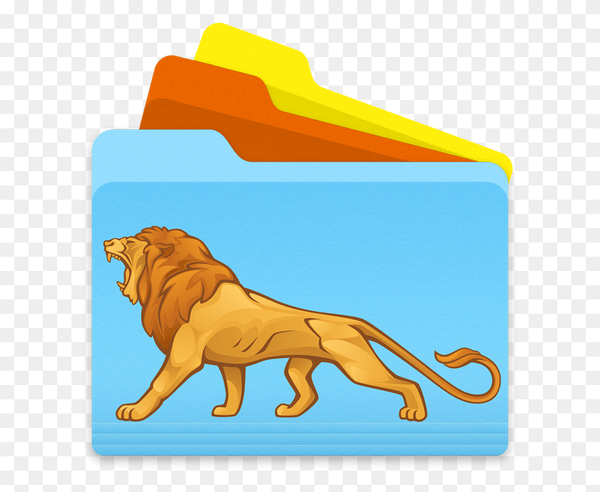613x630 Folder Factory 4 Mac Folder Icons, Mammal, Animal HD PNG Download