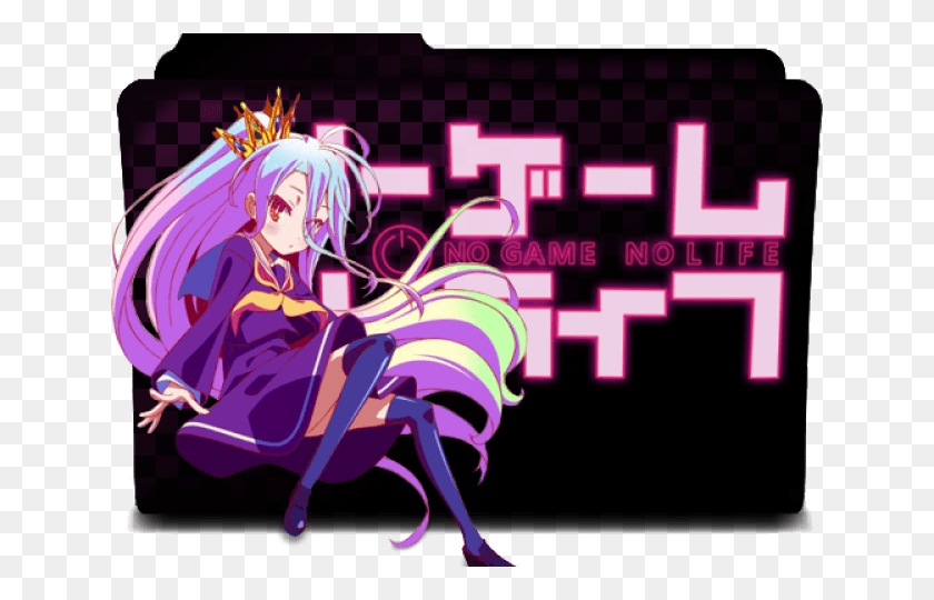 640x480 Folder Icons Black Butler No Game No Life Little Sister, Graphics, Person HD PNG Download