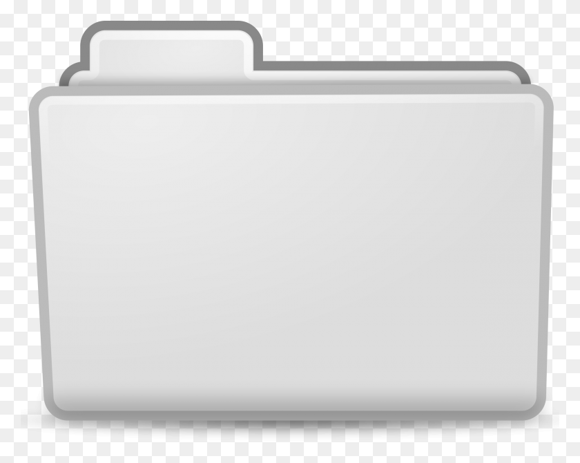 2400x1879 Folder Icons Small White Folder Icon, File Binder, File Folder, Briefcase HD PNG Download