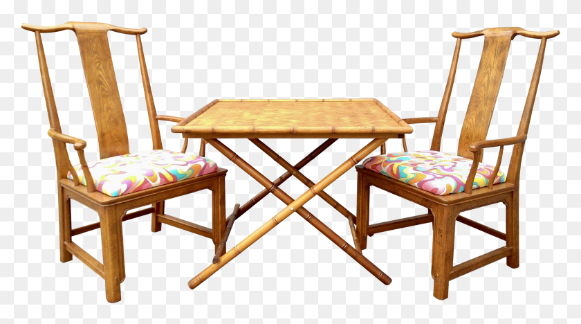 2891x1515 Folding Bamboo Table Chair, Furniture, Dining Table, Coffee Table HD PNG Download