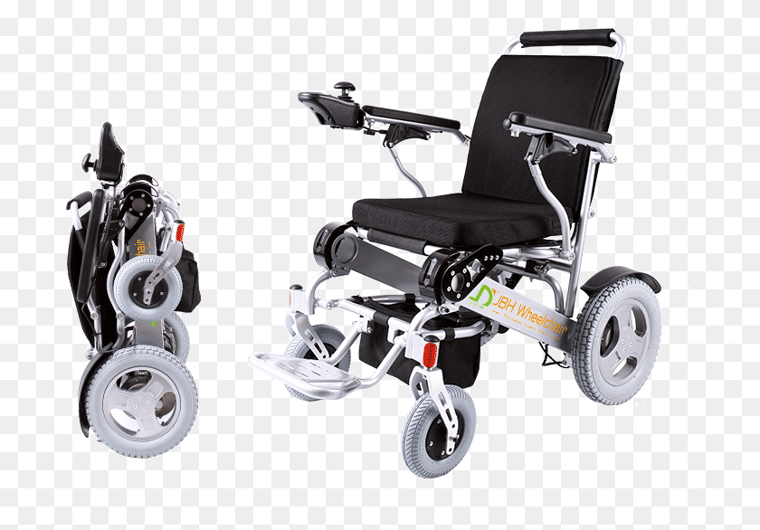 696x526 Folding Power Wheelchair, Chair, Furniture, Lawn Mower HD PNG Download