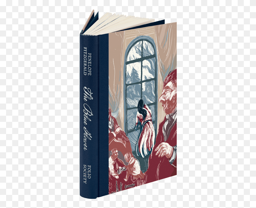 320x623 Folio Society Blue Flower, Book, Person, Human HD PNG Download