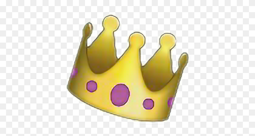 434x387 Подписывайтесь На Меня В Twitter Tizianammzz Crown Tumblr Emoji Illustration, Банан, Фрукты, Растение Hd Png Скачать