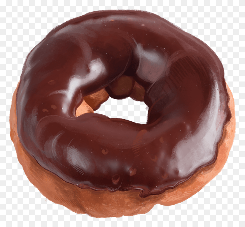 1736x1603 Follow Pedromartinx Donut Food Emoji Tumblr Icon Doughnut, Pastry, Dessert, Fungus HD PNG Download